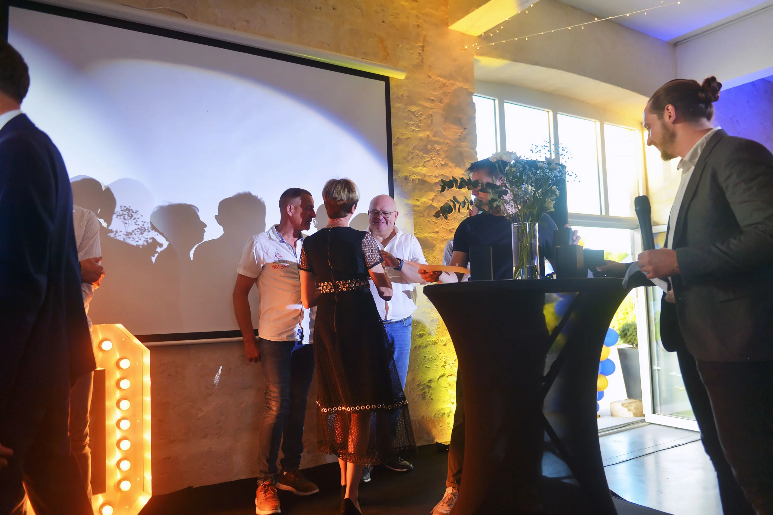 Animation œnologie Valence domaine Drôme provençale soirée de vœux INNOV'events