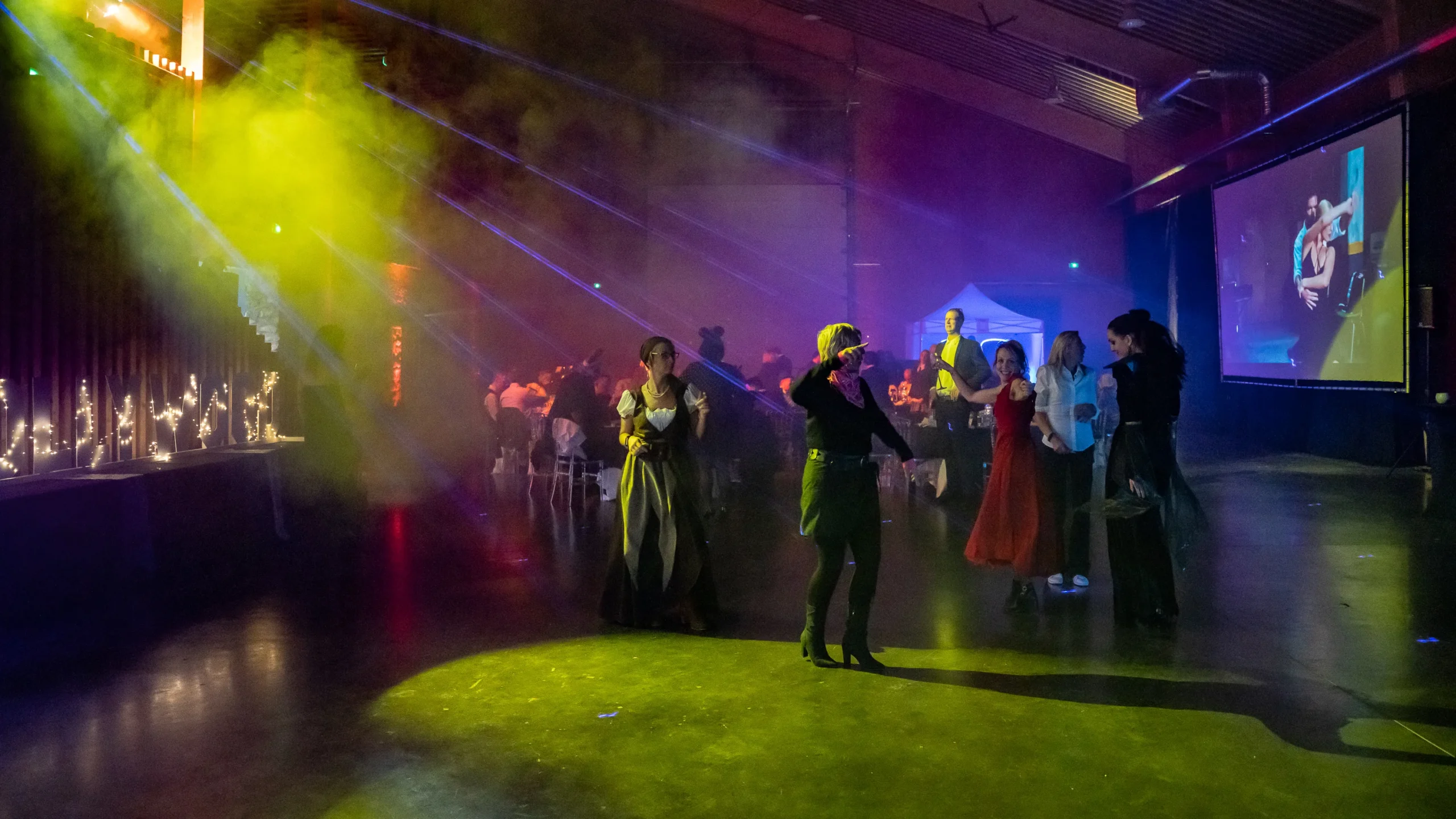 Éclairage scénique Versailles soirée entreprise Grande Écurie INNOV'events